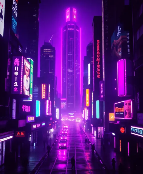 purple lights