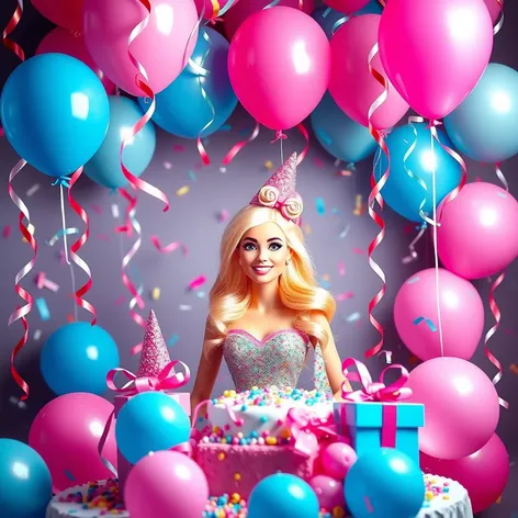 birthday barbie invitation