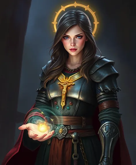 dnd female cleric