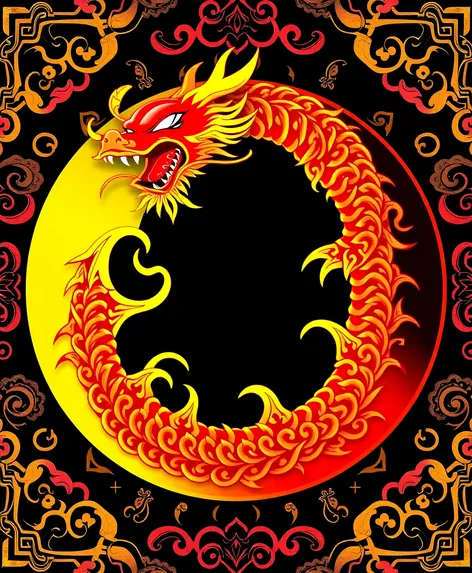 dragon yin yang wallpaper