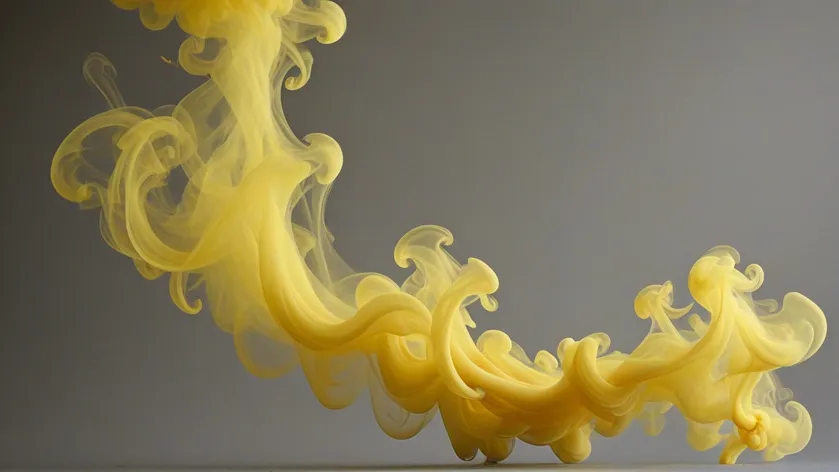 yellow smoke