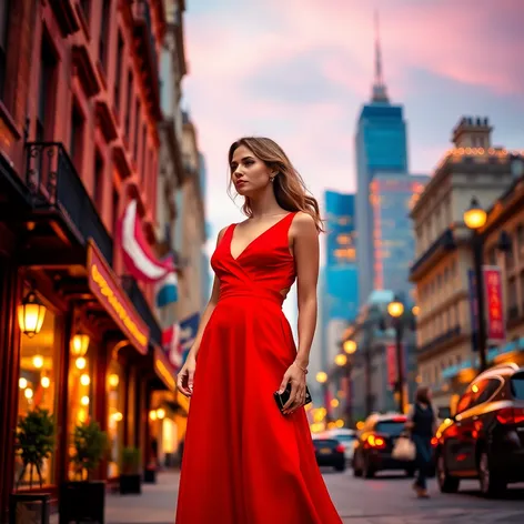 little red dress