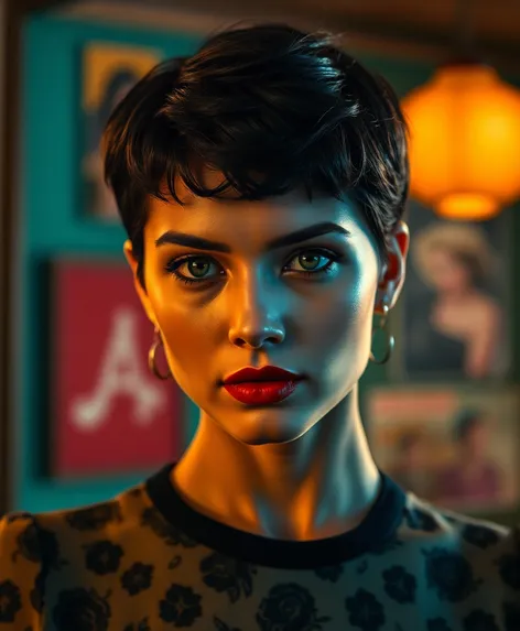 morena baccarin short haircut