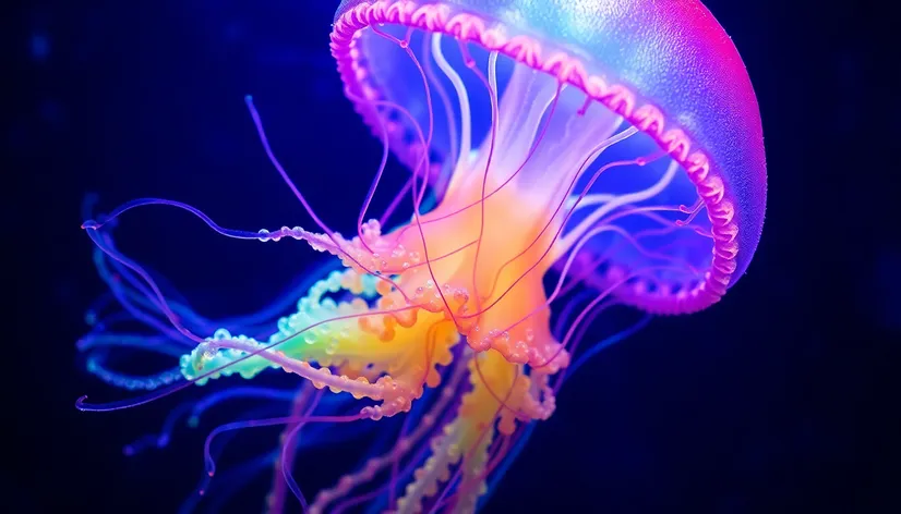 neon jellyfish 4k large