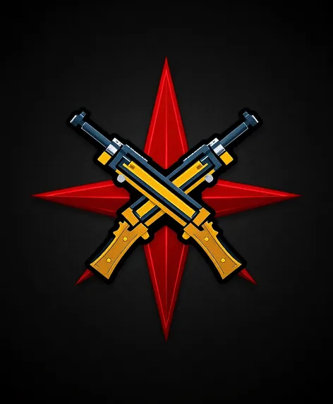 cross gun logo