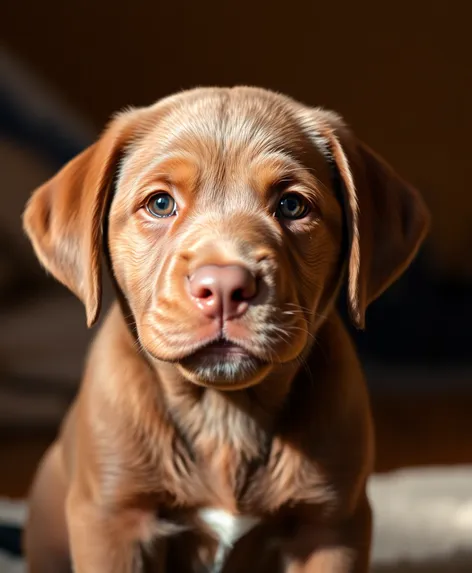 brown lab puppy