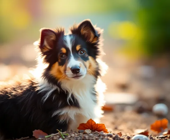 mini collie dog