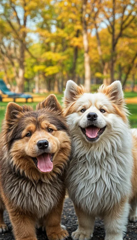 big fluffy dogs