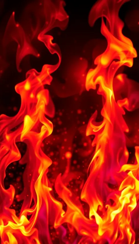 flames background