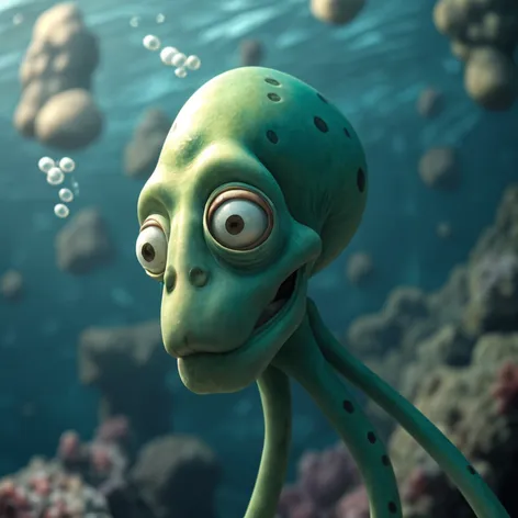 realistic squidward