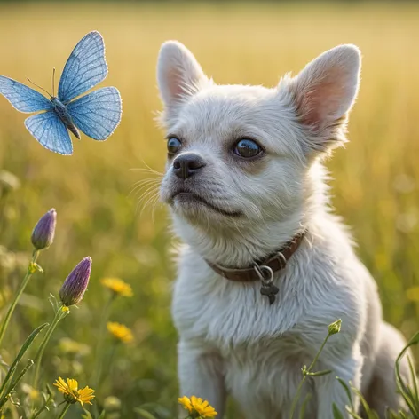 Photorealistic, a small dog