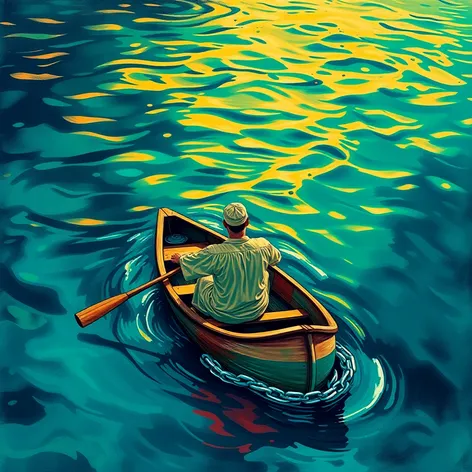 man in the boat