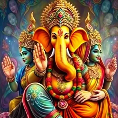 ganesha wives