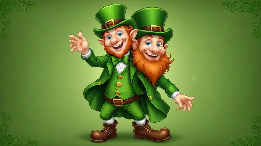 cartoon leprechaun