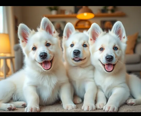 white german shepherd puppies