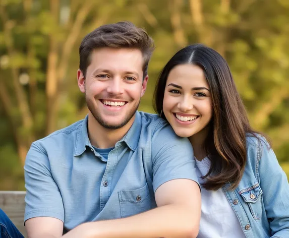 guy and girl selfy