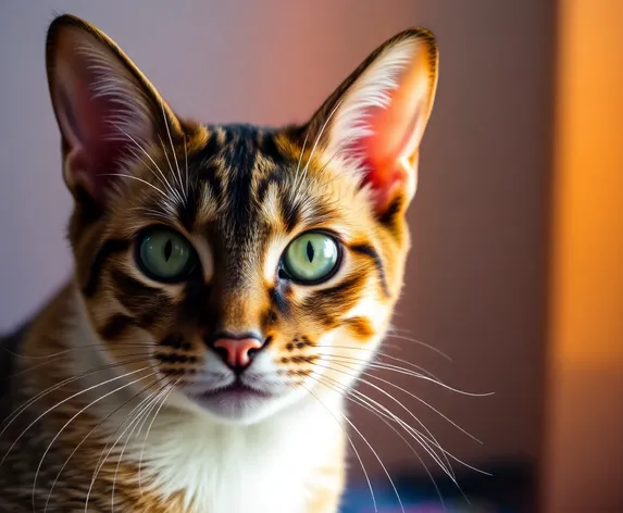 cat with large ears