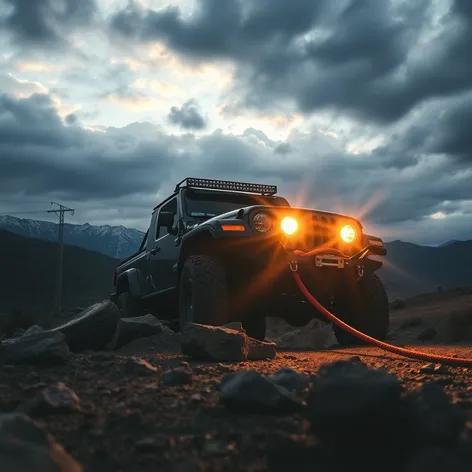 truck winching