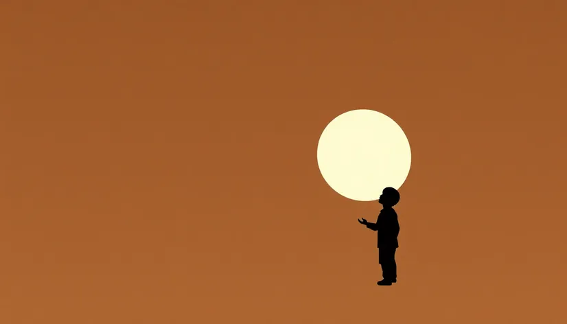 father and son silhouette