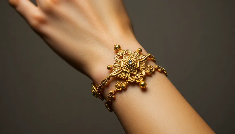 female bracelet gold