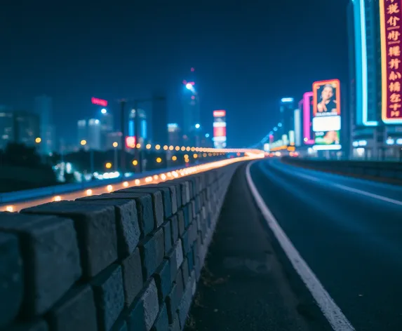 highway stone barrier