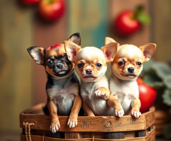 apple head chihuahua puppies