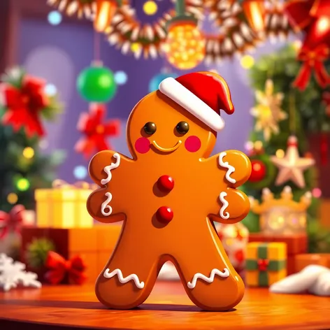 gingerbread man clip art