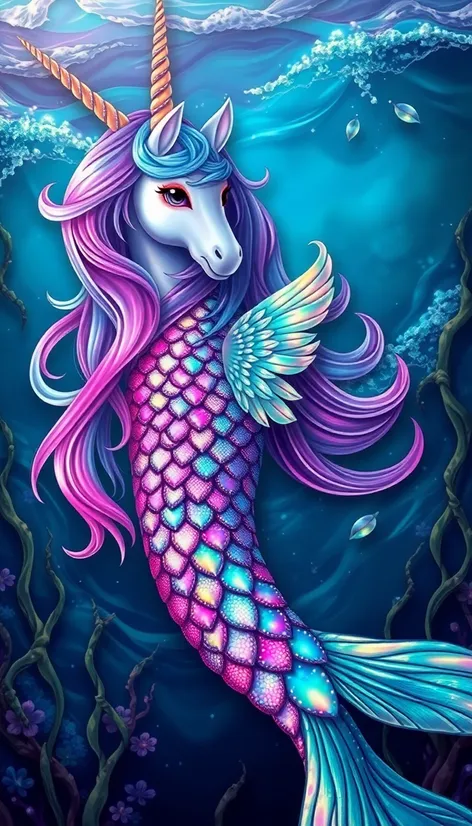 unicorn mermaid