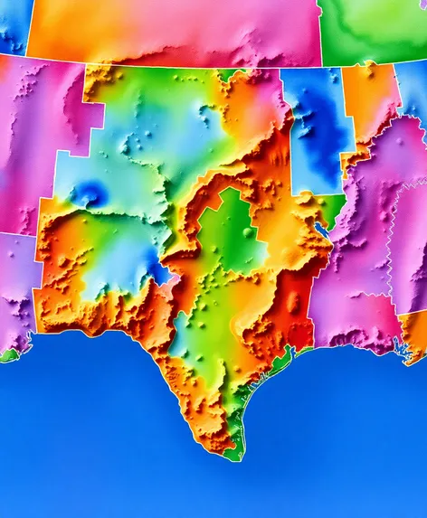 map of southeastern states