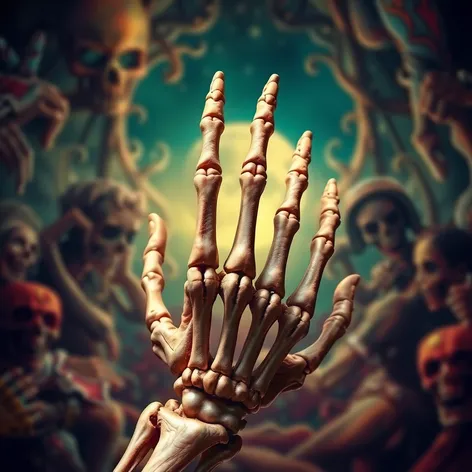 middle finger skeleton