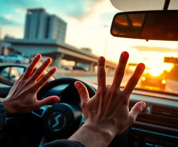 car hand gestures