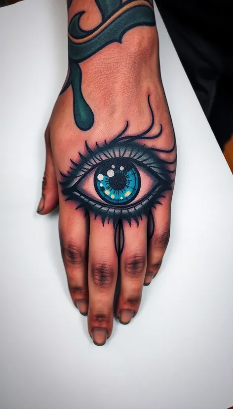 tattoo of a hand