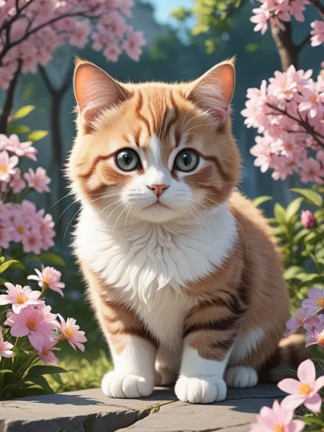 cute anime cat