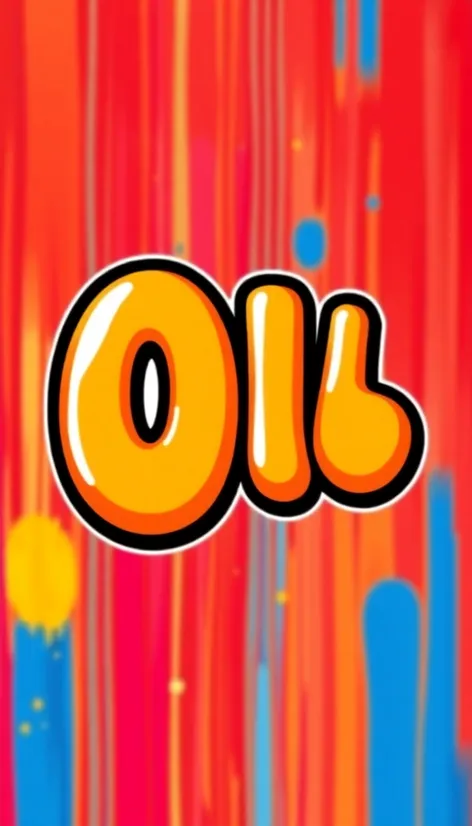 bubble letter o