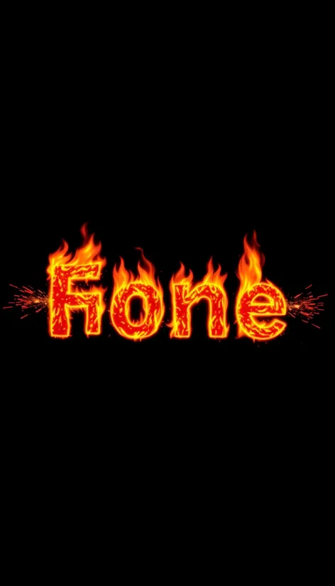 fire font