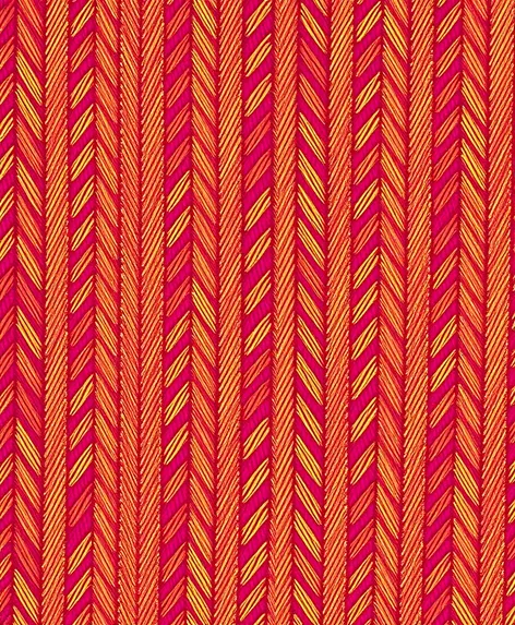 gold and crimson herringbone