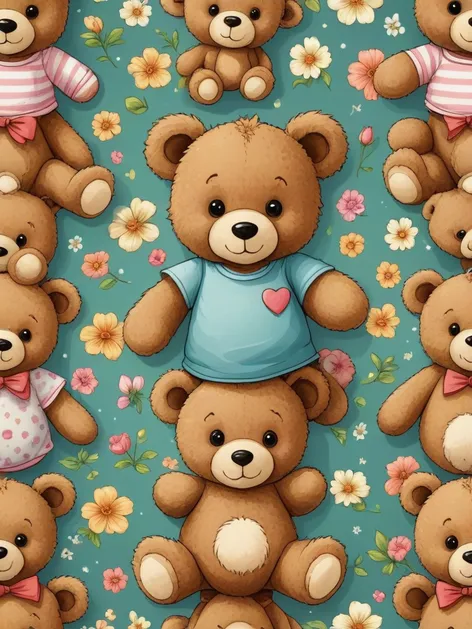 cartoon teddy bear