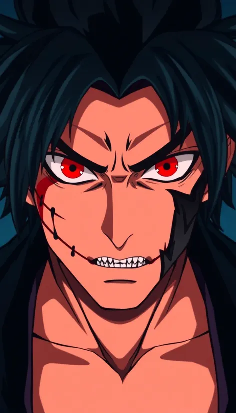 anime scar face png