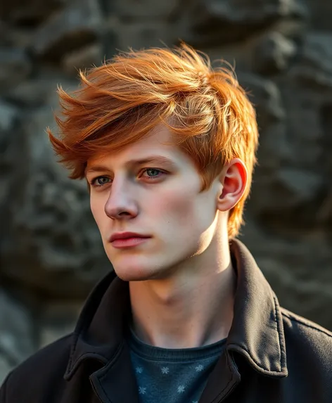 ginger hairstyles male