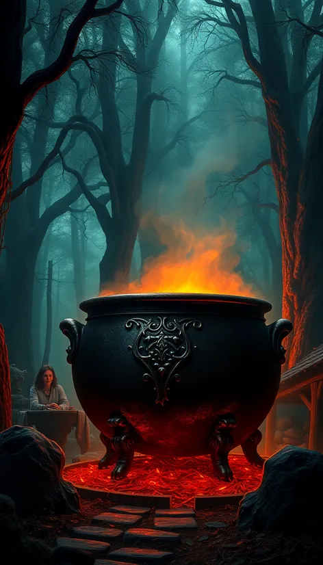 large cauldron