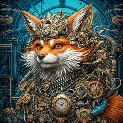 mechanical kitsune