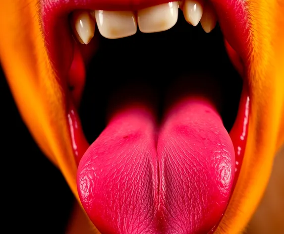 black spot on tongue