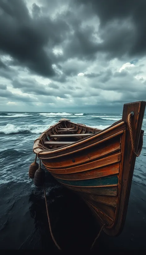 drawing a fishing boat