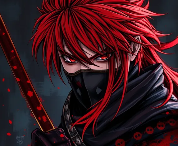 ninja red hair