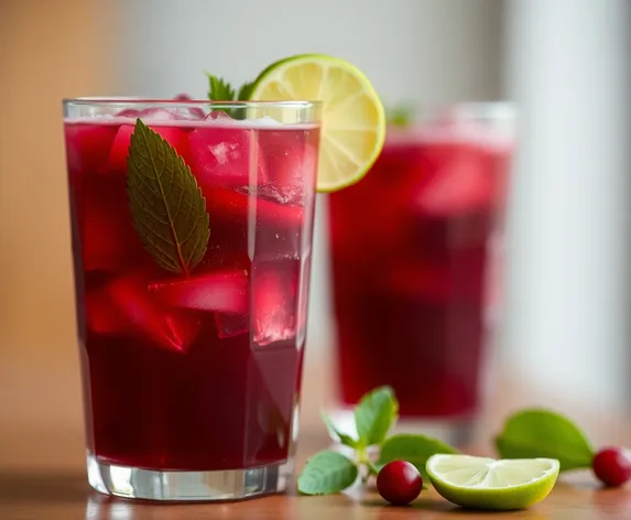 jugo de cranberry