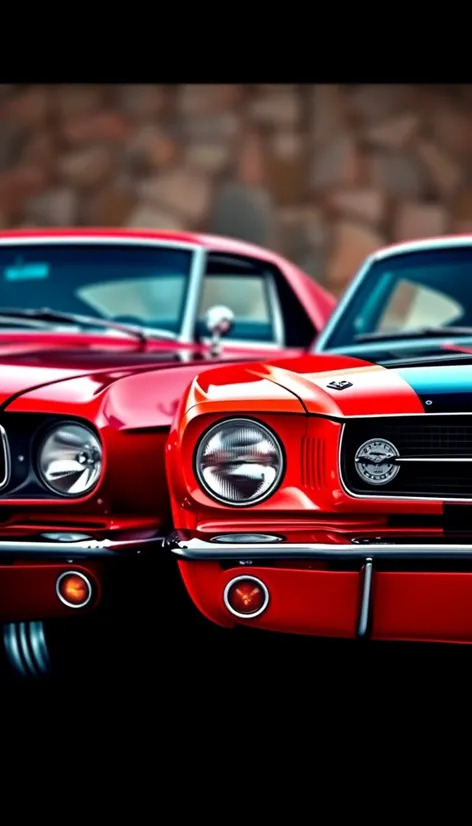 mustangs from the 1960's