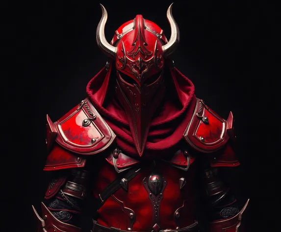 crimson armour