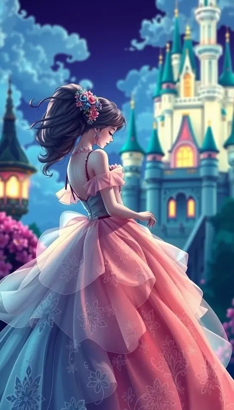 anime princess dress