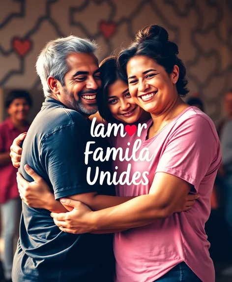 amor familia unidos logo