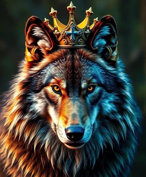 crowned wolf